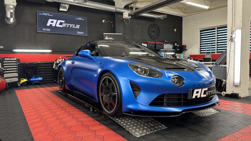 Film de protection mat sur Alpine A110 R Écrouves proche Nancy 54000 (Grand Est) et Metz (Moselle) 57000