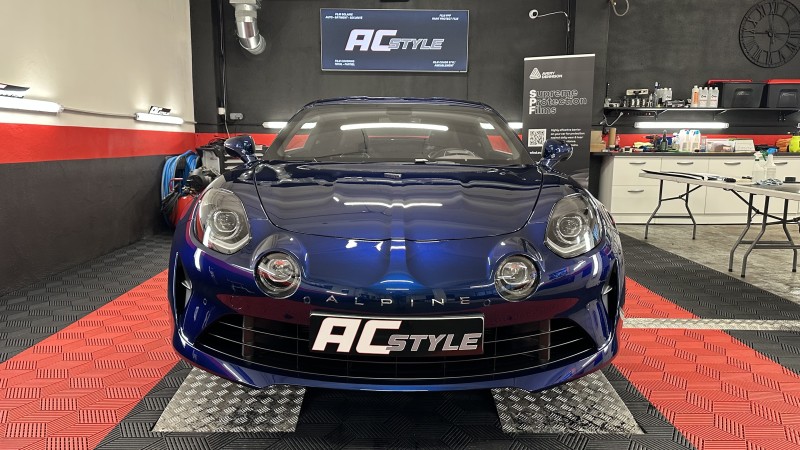 Pose de film PPF SPF-X3 sur Alpine A110 GT – Nancy (Meurthe-et-Moselle)